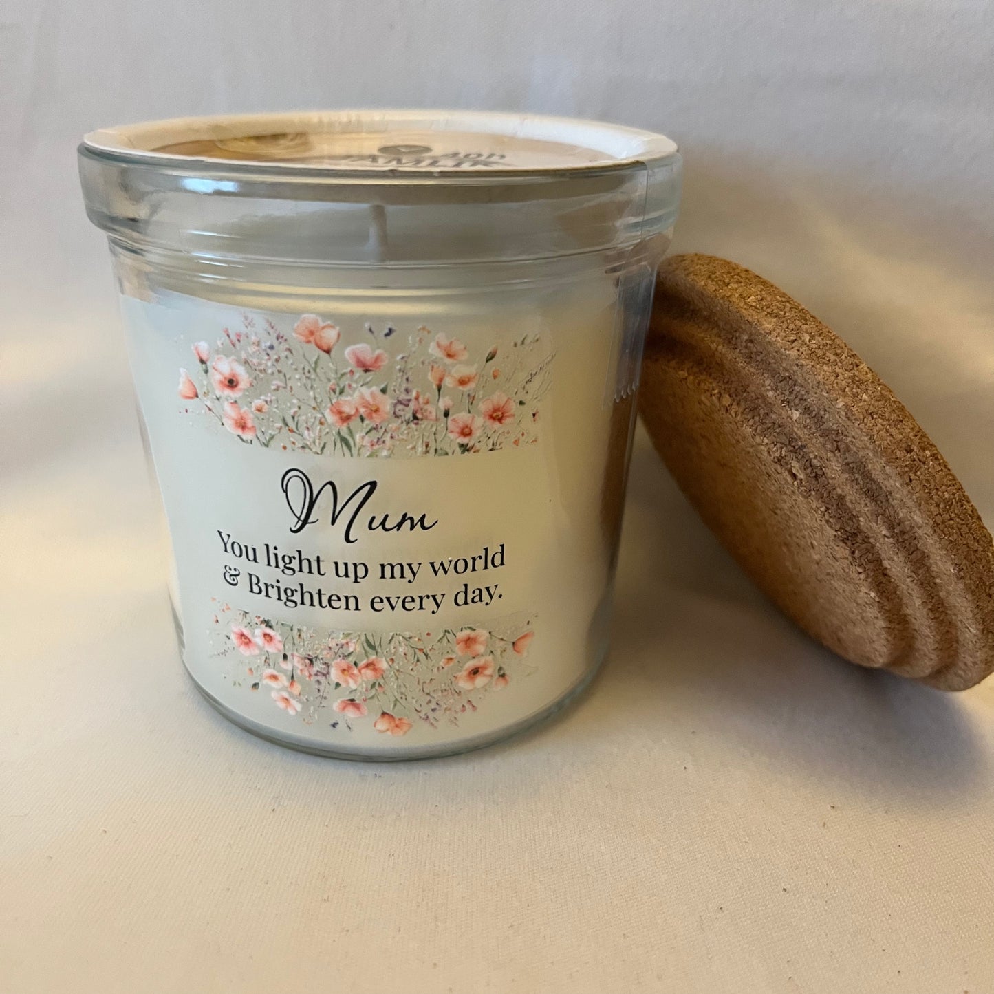 40hr Scented Candle with Lid - Mum/Mother's Day
