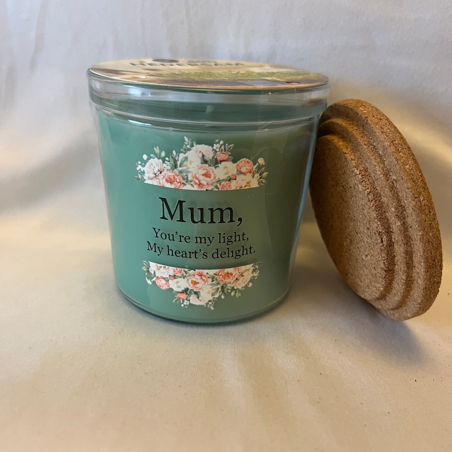 40hr Scented Candle with Lid - Mum/Mother's Day