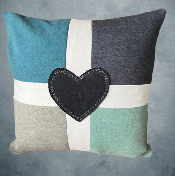 Zipped Patchwork Cushion Cover