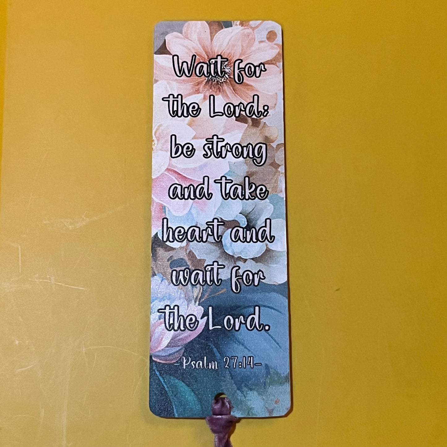 For The Love Of Jesus Acrylic Bookmarks - Patience Series