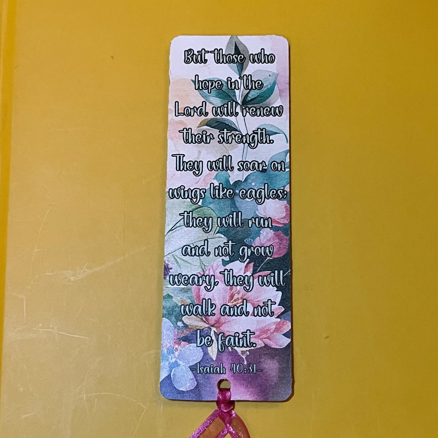 For The Love Of Jesus Acrylic Bookmarks - Patience Series