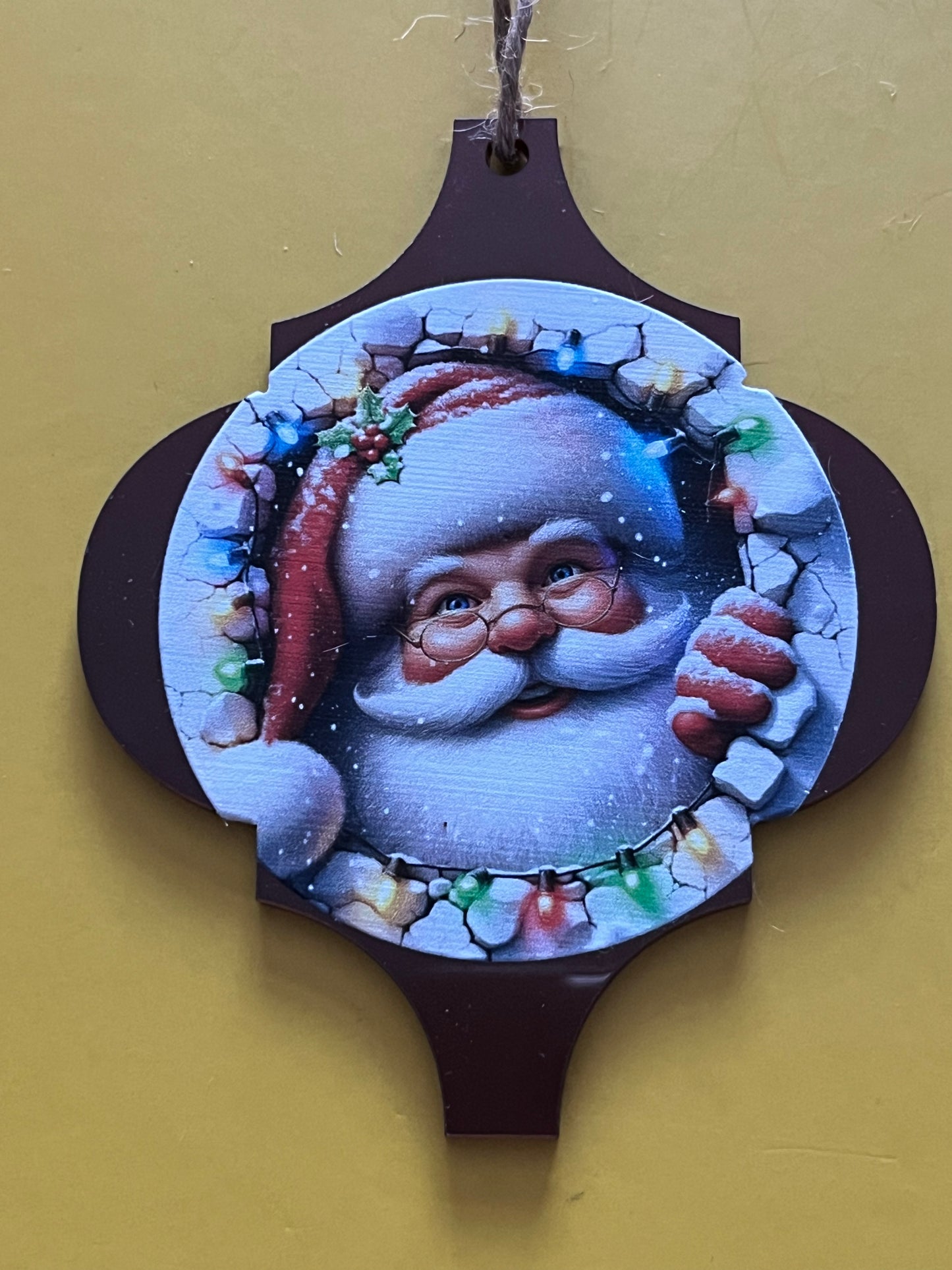 Arabesque Peek-A-Boo Christmas Decorations