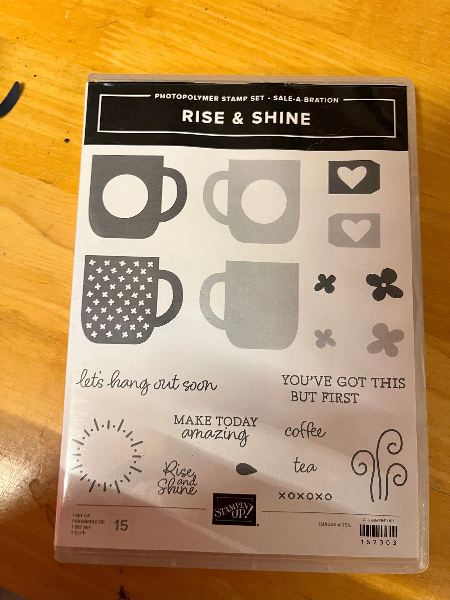 Rise & Shine Sale-A-Bration Stamp Set