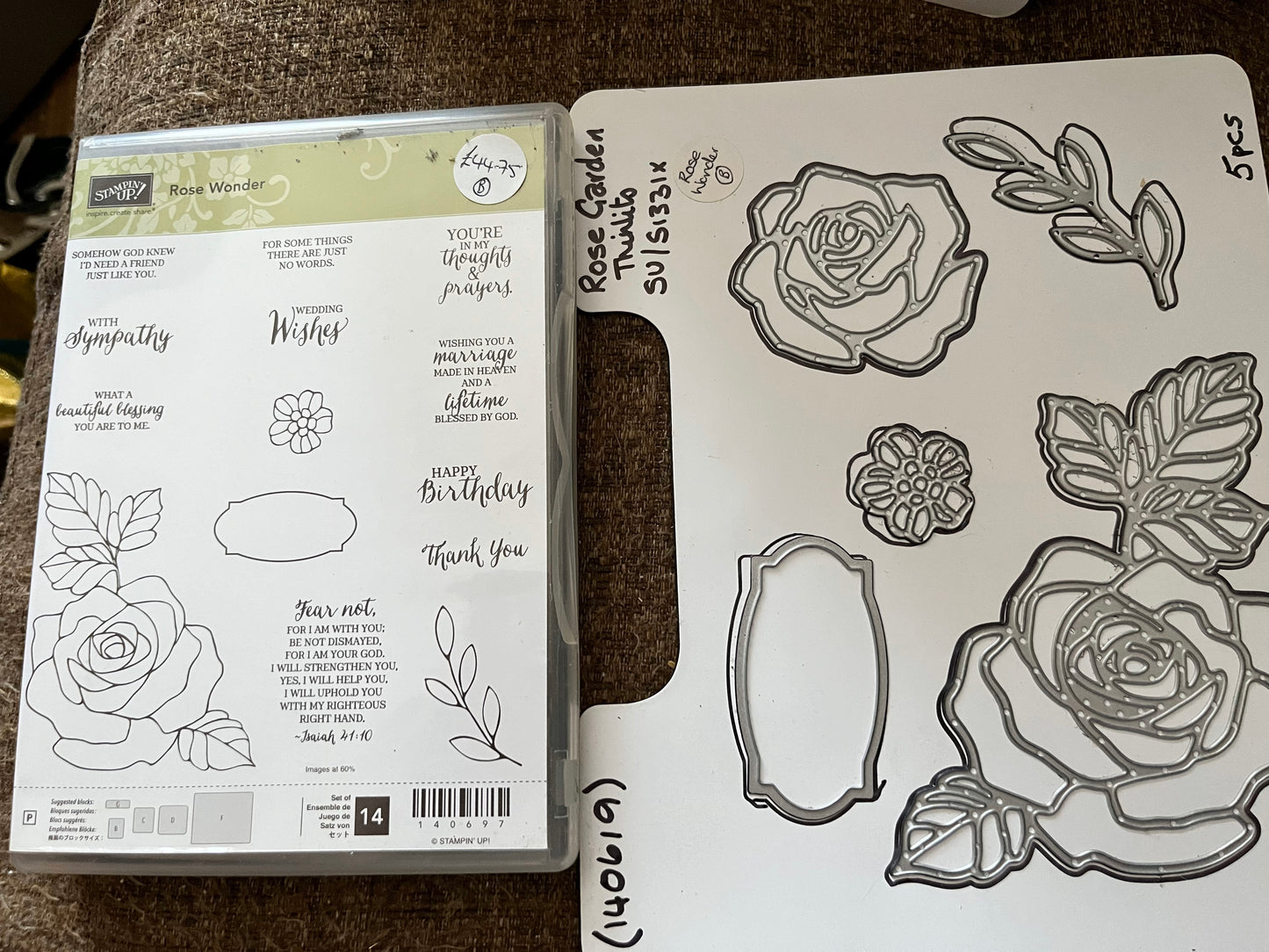 Rose Wonder Stamps & Dies Bundle