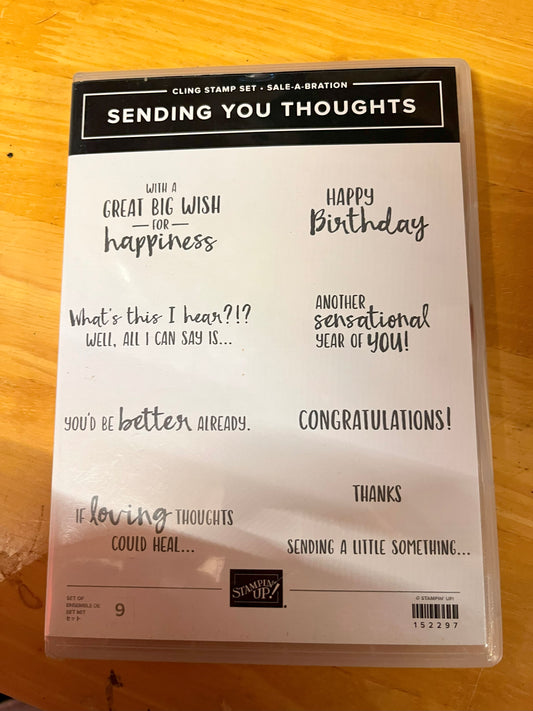 Sending You Thoughts Sale-A-Bration Stamp Set