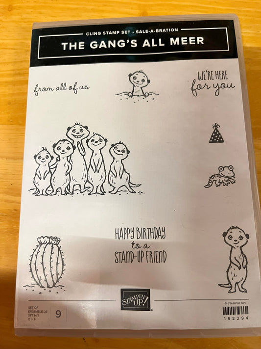 The Gang's All Meer Sale-A-Bration Stamp Set