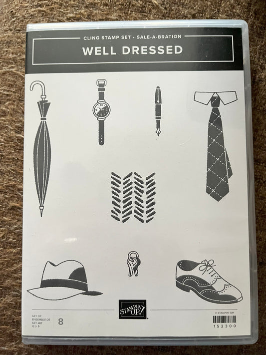 Well Dressed Sale-A-Bration Stamp Set