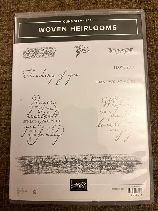Woven Heirlooms Stamp Set