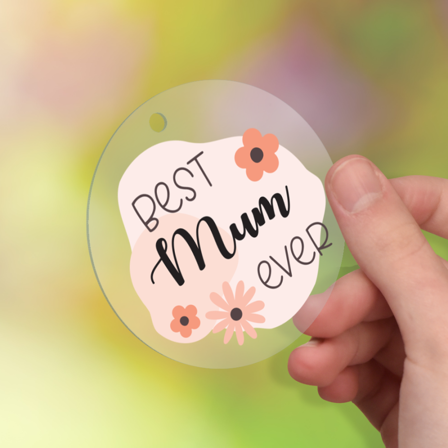 Keyrings - Mum/Mother's Day (6cm)