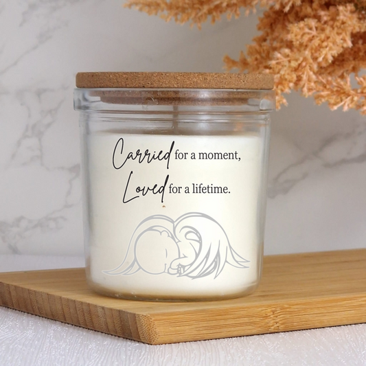 40hr Scented Memorial Candle With Lid