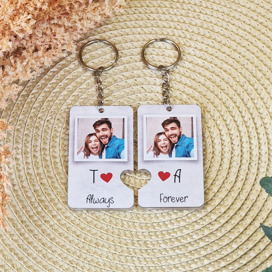 Personalised Photo Keyrings