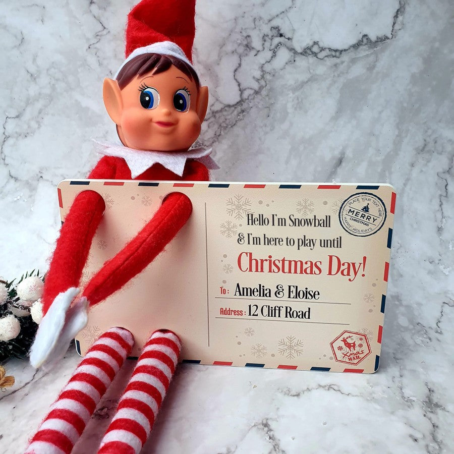 Christmas Elf Arrival