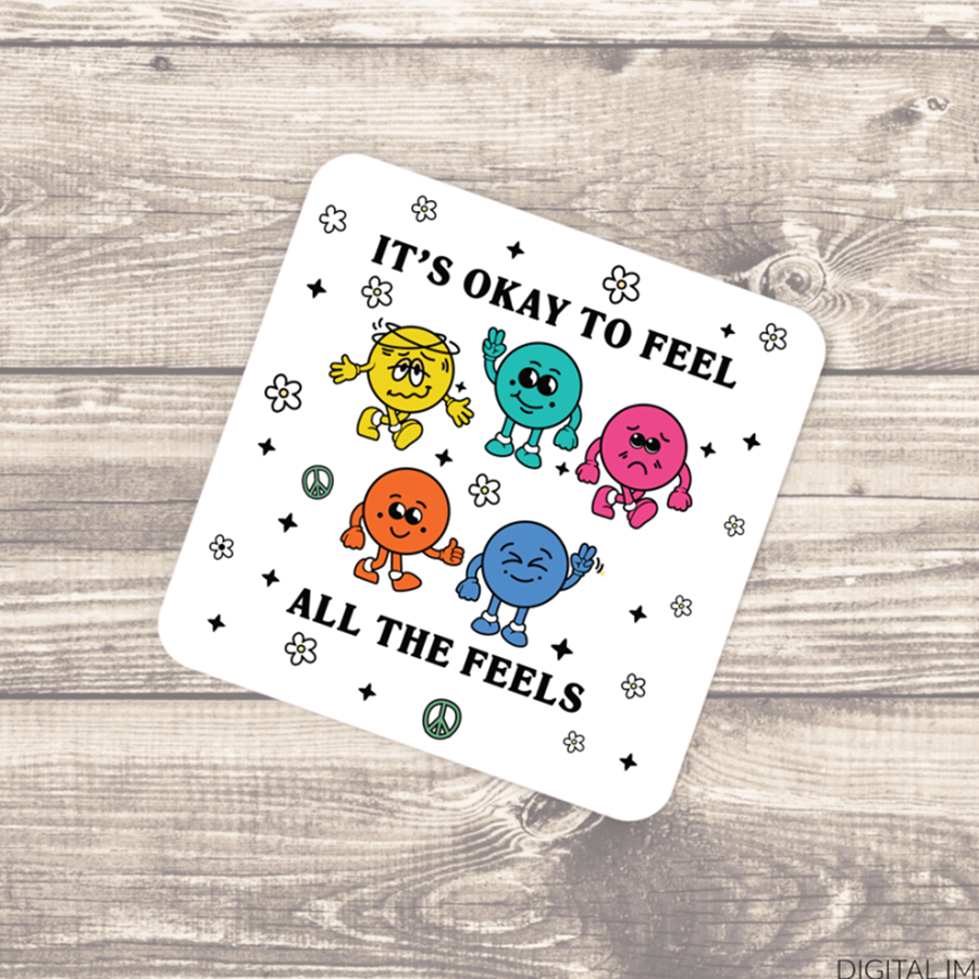 Affirmation Cork Backed Coasters
