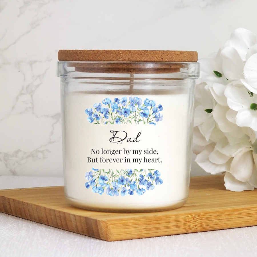 40hr Scented Memorial Candle With Lid