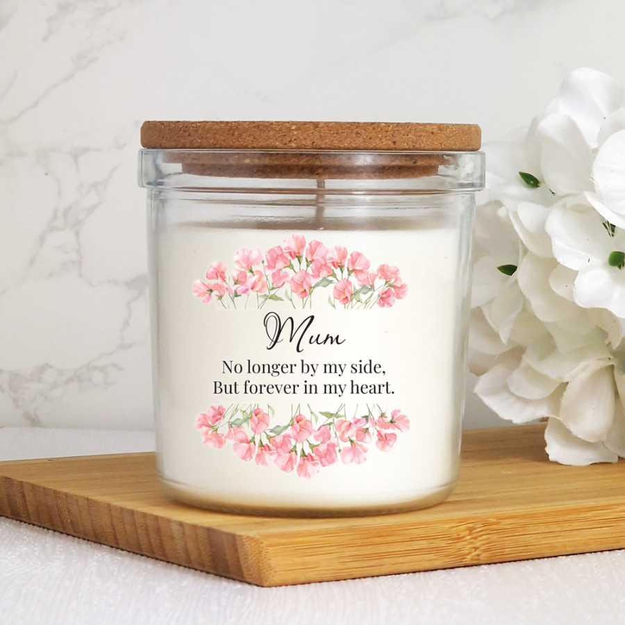40hr Scented Memorial Candle With Lid