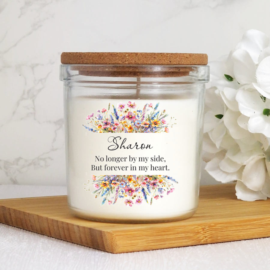 40hr Scented Memorial Candle With Lid