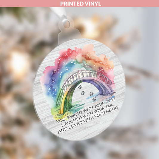 10cm Memorial Christmas Tree Decorations - Pets