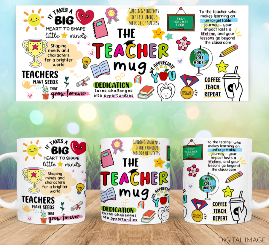 11oz/325ml Teacher Mugs