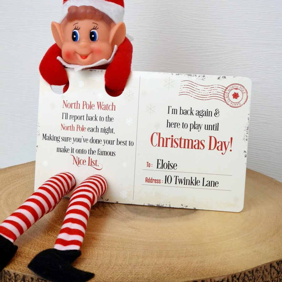 Christmas Elf Arrival